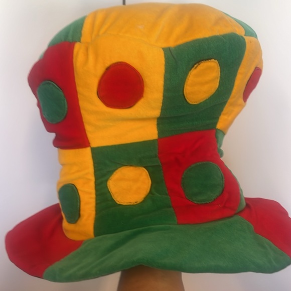 Sexy clown. Halloween.  Fun run. Cosplay.  Tutu, hat and oversized bow tie.  Med - Picture 3 of 5